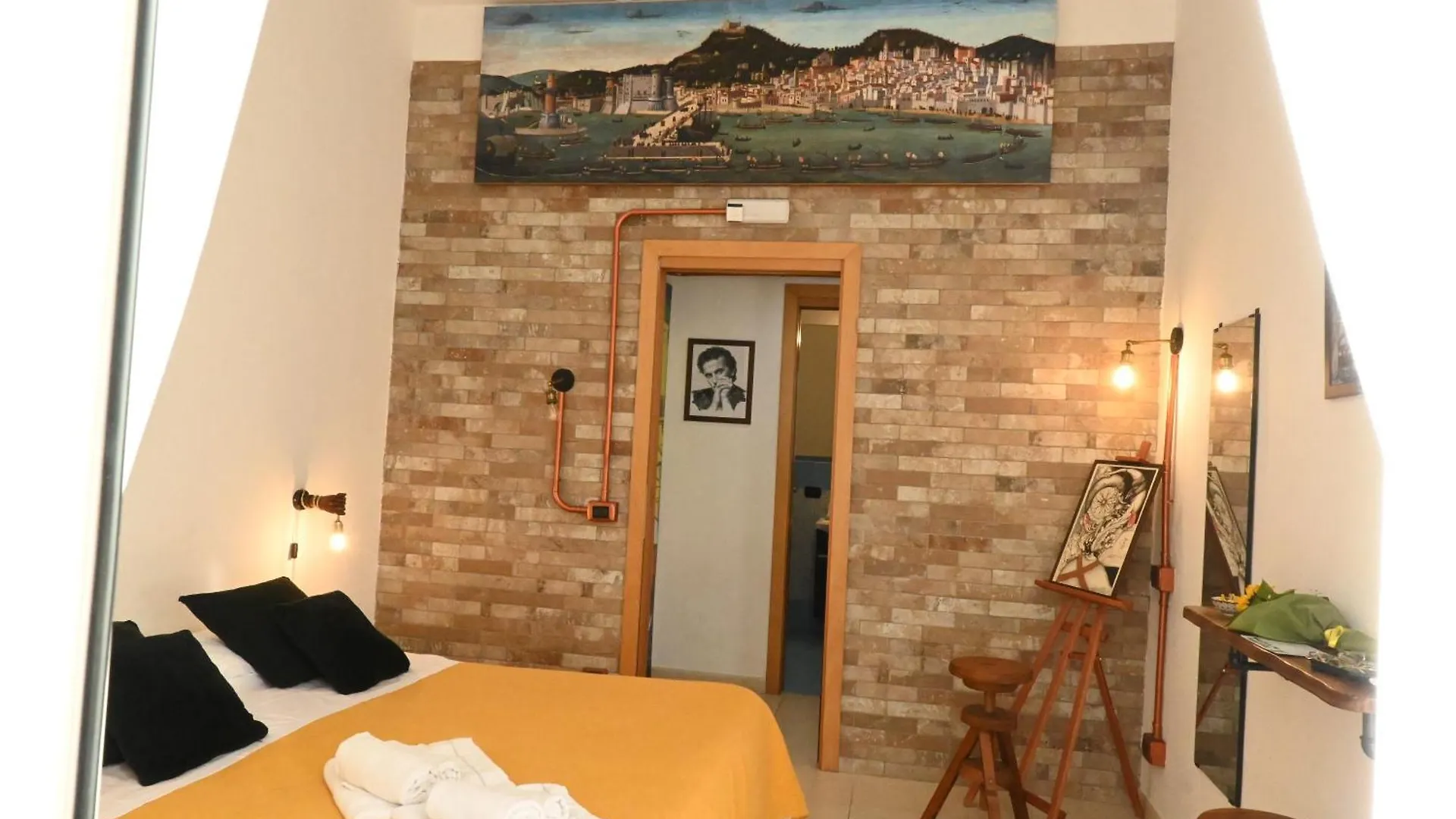 ** Pensión Napoli Cityscape Italia